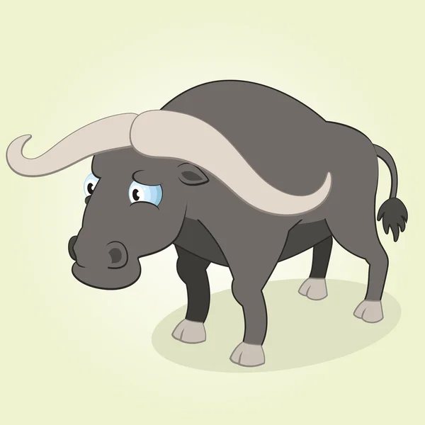 Búfalos — Vetor de Stock