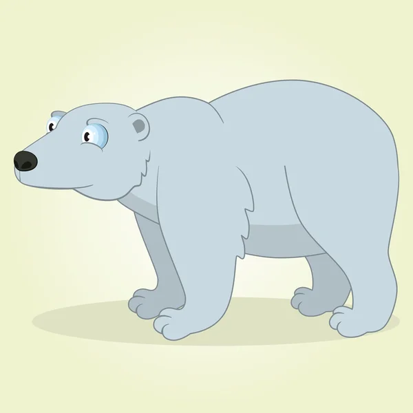 Oso polar — Vector de stock