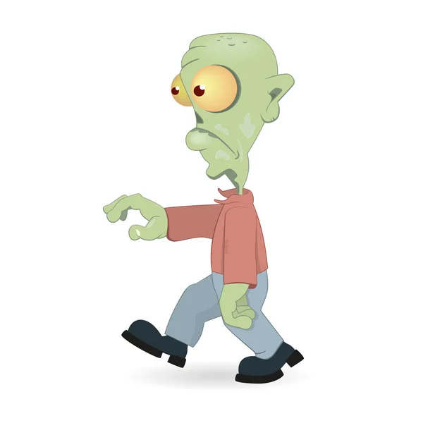 Cartoon zombie — Stockvector