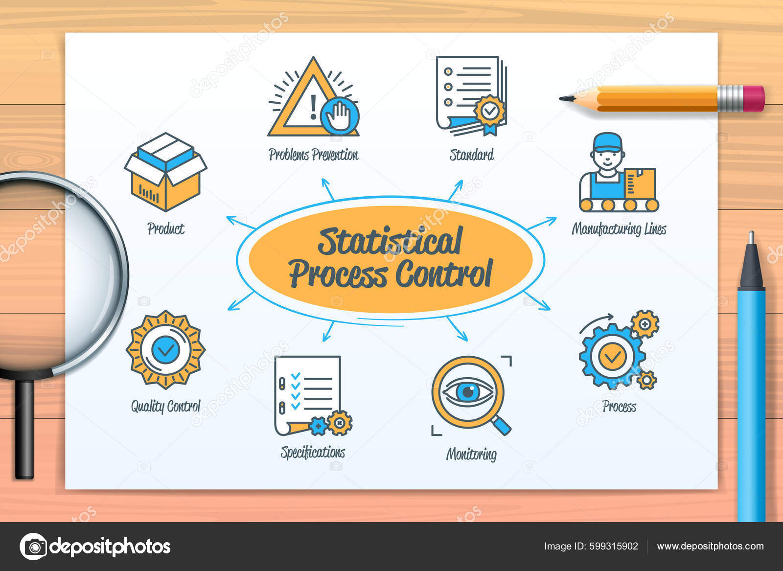 statistical-process-control-chart-icons-keywords-manufacturing-lines-quality-control-stock