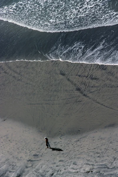Plaja de nisip — Fotografie, imagine de stoc