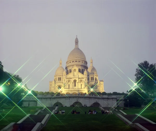 Basilique du Sacré coeur, paris — Stok fotoğraf