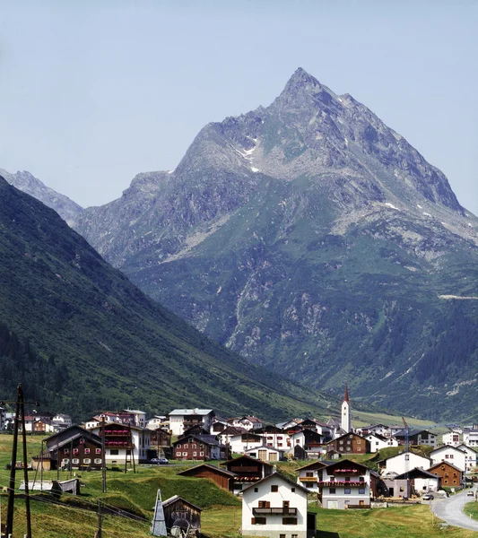 Vesnice ve Švýcarsku — Stock fotografie