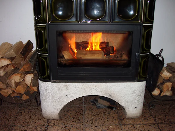 Fireplace — Stock Photo, Image