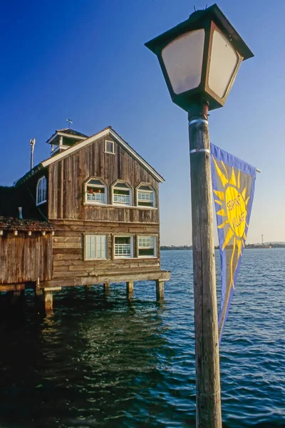 San Diego Daki Sea Port Village Bir Restoran — Stok fotoğraf