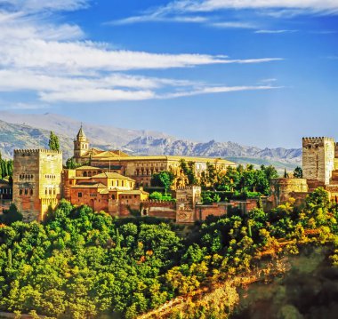 Alhambra Granada, İspanya