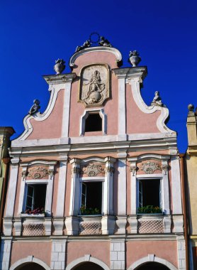 telc, Çek Cumhuriyeti, tarihi cephe