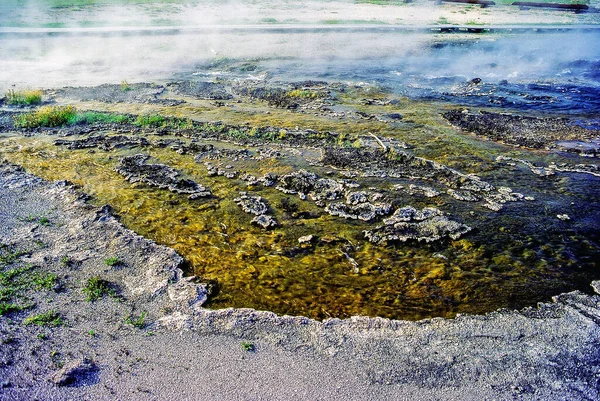 Heiße Quelle Yellowstone Nationalpark — Stockfoto