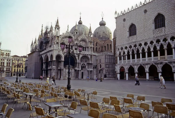 Praça São Marcos Veneza Itália — Fotografia de Stock