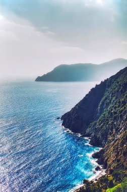 Liguria 'da İtalya kıyıları