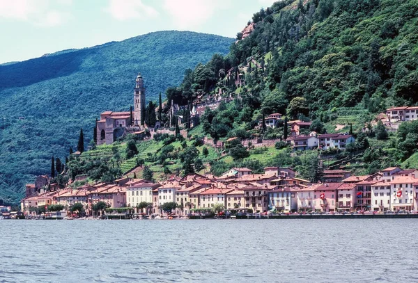 Marcote Het Meer Van Lugano Zwitserland — Stockfoto