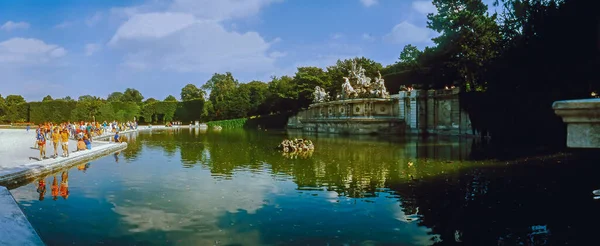 Fontaine Palais Schonbrunn Vienne — Photo