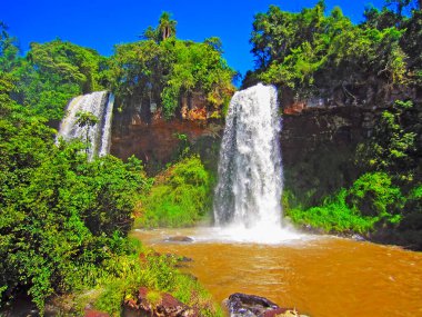 Arjantin 'de iguazu manzarası