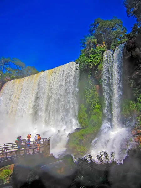 View Iguazu Falls Argentina — Stock Photo, Image