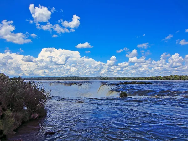 Vista Iguazu Cai Argentina — Fotografia de Stock
