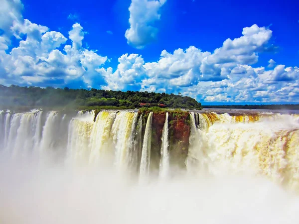 Blick Auf Iguazu Fällt Argentinien — Stockfoto