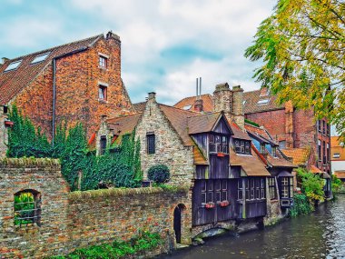 Bruges, Belçika 'da Kanal