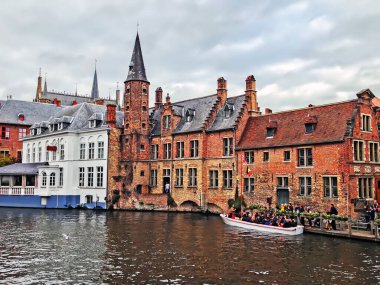 Bruges, Belçika 'da Kanal