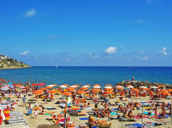 Beach San Remo Italy — Stock Photo, Image