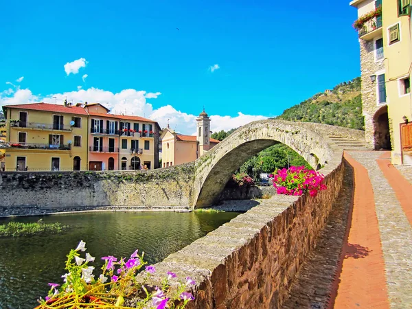 Pont Dolceacqua Italie — Photo
