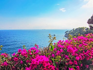 Liguria İtalya kıyılarını