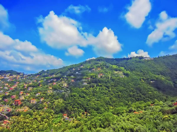 Villaggio Sulla Costa Italia — Foto Stock