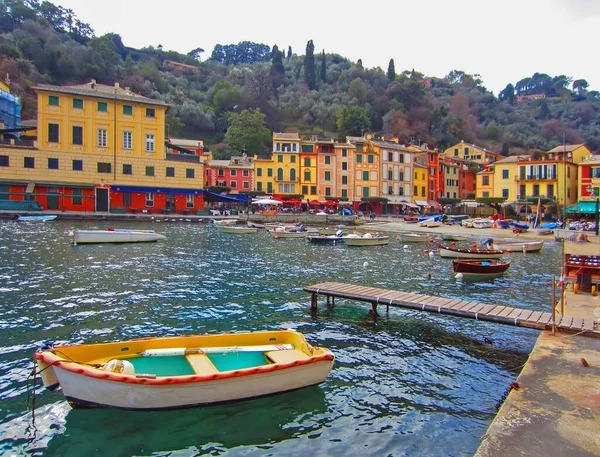Portofino Włoskim Wybrzeżu — Zdjęcie stockowe