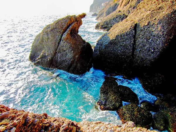Portofino Dan Talya Sahili — Stok fotoğraf