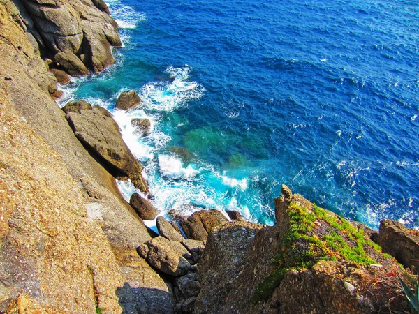 Costa Itália Por Portofino — Fotografia de Stock