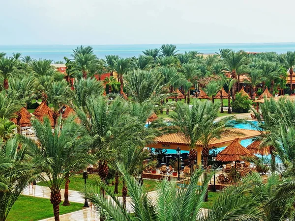 埃及Hurghada海滩度假胜地 — 图库照片