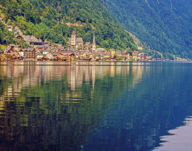 Lake in Hallstatt, Austria