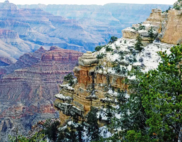 Grand Canyon Vinteren Arizona - Stock-foto