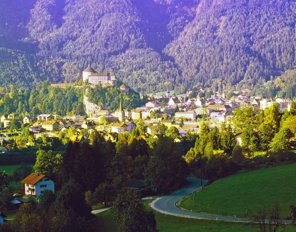 View Kufstein Castle Austria — 图库照片