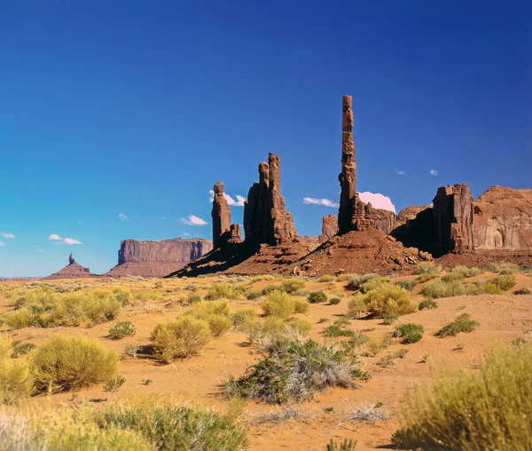 Τοτέμ Πόλος Στο Monument Valley Αριζόνα — Φωτογραφία Αρχείου