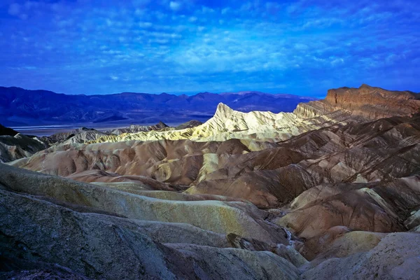 Ponto Zabriskie Death Valley Califórnia — Fotografia de Stock