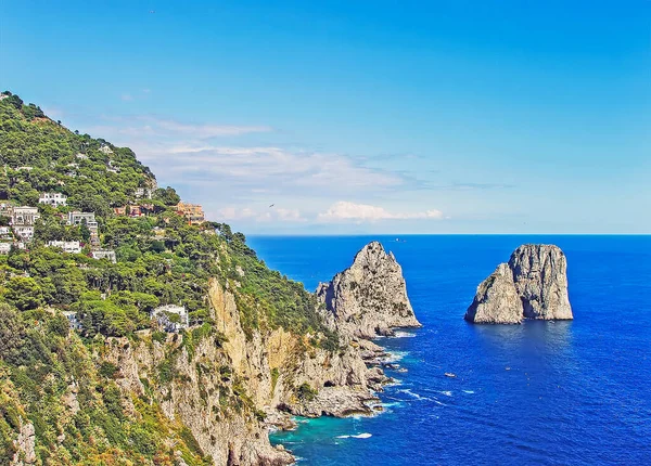 Côte Capri Italie — Photo