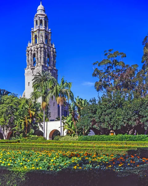 California Tower Balboa Park San Diego — Stock Photo, Image