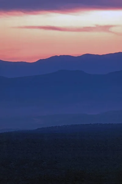 Zonsondergang Desert Arizona — Stockfoto
