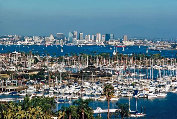 Downtown San Diego Shelter Island California — Stock Photo, Image