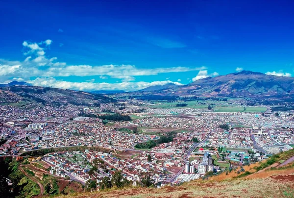 Veduta Panoramica Quito Ecuador — Foto Stock