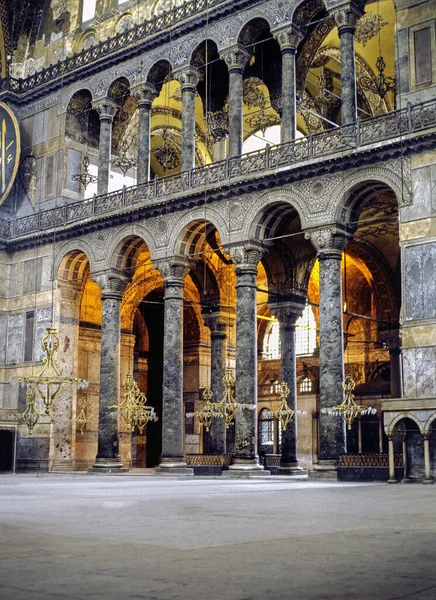 Interior Hagia Sophia Istanbul — Stock Photo, Image