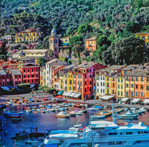 Port Portofino Włochy — Zdjęcie stockowe