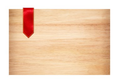 kırmızı kurdele ile plak