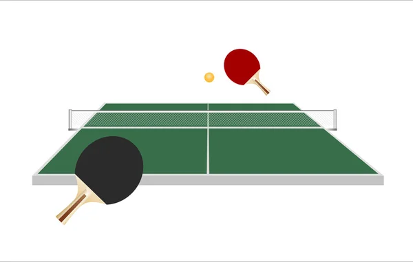 Ping pong — Vettoriale Stock