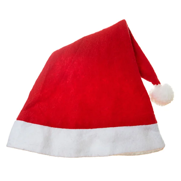 Santa Claus hat isolated on white Stock Photo