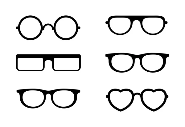 Gafas — Vector de stock