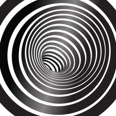 siyah-beyaz tünel arka plan