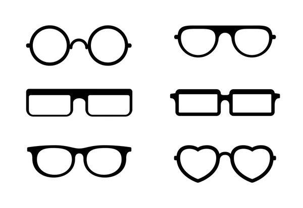 Gafas — Vector de stock
