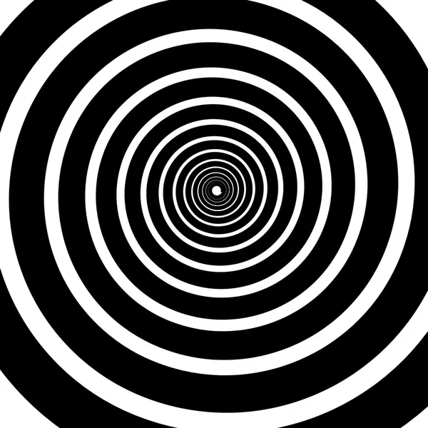 Tunnel noir et blanc — Image vectorielle
