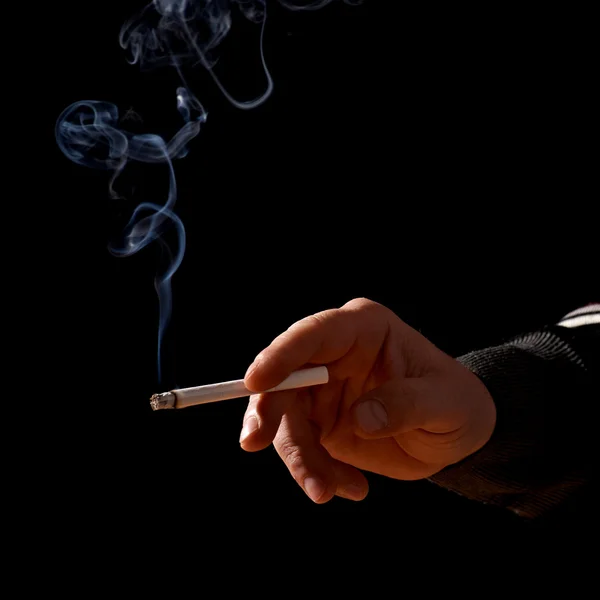 Hand With Cigarette — Stock Photo, Image